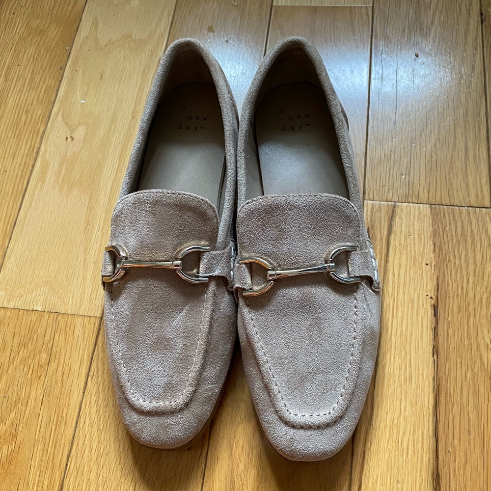 Sale !3 for $10!a new day Women's Taupe Loafers NWT!